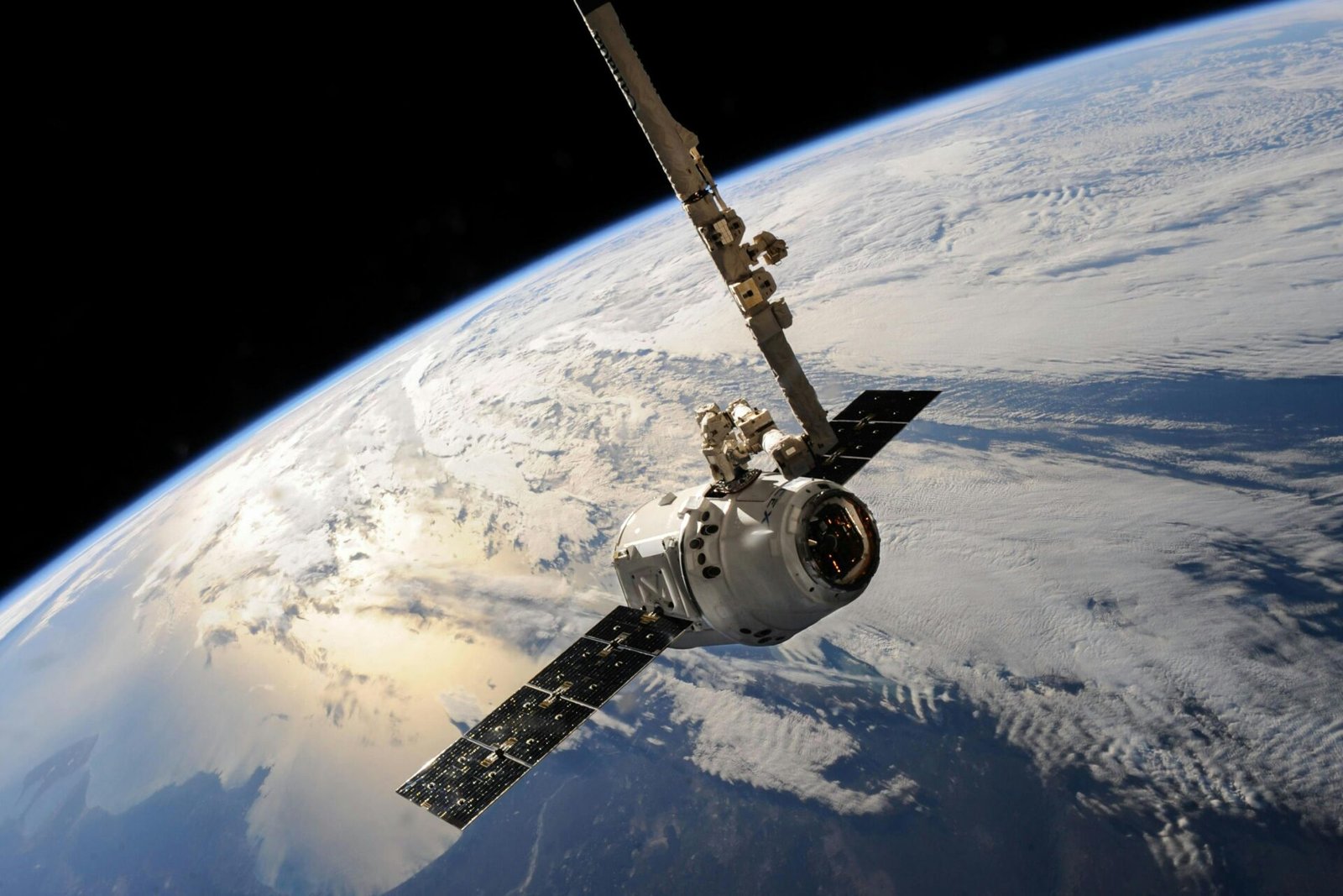 A satellite in Earth Orbit
